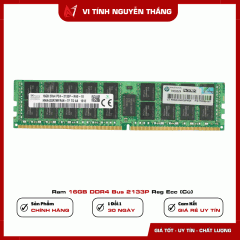  Ram 16GB DDR4 Bus 2133P Reg Ecc (Cũ)