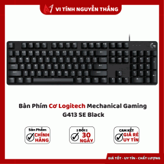 Bàn Phím Cơ Logitech Mechanical Gaming G413 SE Black