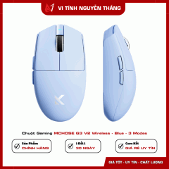 Chuột Gaming MCHOSE G3 V2 Wireless - Blue - 3 Modes