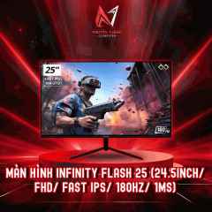 Màn hình Infinity Flash 25 (24.5Inch/ Fhd/ Fast Ips/ 180Hz/ 1Ms)