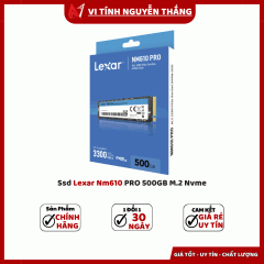  Ssd Lexar Nm610 PRO 500GB M.2 Nvme