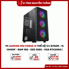 PC GAMING NTCGM ALDER LAKE VGA2ND ( B760M - I5 12400F - RAM 16G - SSD 256G - VGA RTX2060 )