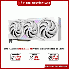 Card màn hình MSI GeForce RTX™ 5070 12GB GAMING TRIO OC WHITE