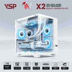 Case VSP AQUANAUT GALAXY Gaming X2 - M-ATX (White)