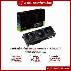 Card màn hình ASUS PROart RTX4070Ti 12GB OC Edition