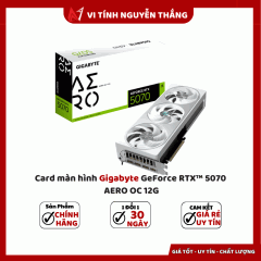 Card màn hình Gigabyte GeForce RTX™ 5070 AERO OC 12GB