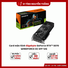 Card màn hình Gigabyte GeForce RTX™ 5070 WINDFORCE OC SFF 12GB