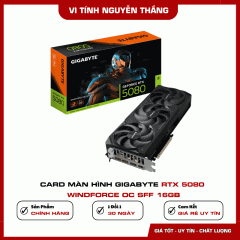 Card màn hình Gigabyte RTX 5080 WINDFORCE OC SFF 16GB 