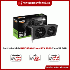 Card màn hình INNO3D GeForce RTX 5060 Twin X2 8GB