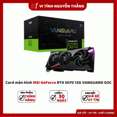 Card màn hình MSI GeForce RTX 5070 12GB VANGUARD SOC