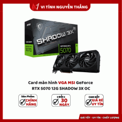 Card màn hình MSI GeForce RTX 5070 12GB SHADOW 3X OC