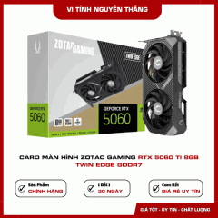 Card màn hình ZOTAC Gaming RTX 5060 Ti 8GB Twin Edge GDDR7