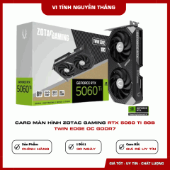 Card màn hình ZOTAC Gaming RTX 5060 Ti 8GB Twin Edge OC GDDR7
