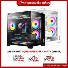 Case MAGIC AQUA-M Ul3Dsk - M-ATX (Black)