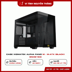 Case Xigmatek Alpha Pano M - M-ATX (Black) (EN46193)