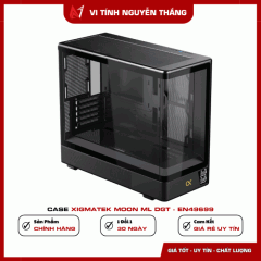 Case Xigmatek Moon ML DGT - M-ATX (Black) (EN49699)