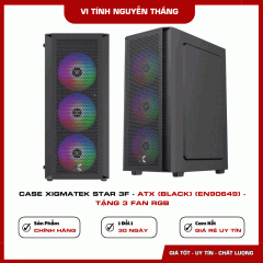 Case Xigmatek STAR 3F - ATX (Black) (EN90649)