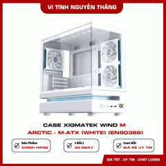Case Xigmatek Wind M Arctic - M-ATX (White) (EN90366)