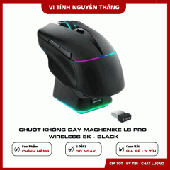 Chuột không dây Machenike L8 Pro Wireless 8K - Black