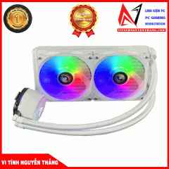 Tản nhiệt nước Coolerman V-240 RGB (White)