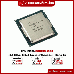 CPU INTEL CORE I5 6500 (3.60Ghz, 6M, 4 Cores 4 Threads) - Hàng Cũ
