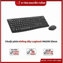 Chuột phím không dây Logitech MK295 Silent