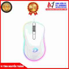 Chuột Gaming Dareu Em908 White (Led RGB, AVAGo 3050)