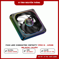 Fan Led Xigmatek Infinity Pro 8 - ARGB (Black) (Xuôi)