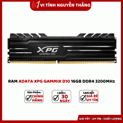 RAM ADATA XPG Gammix D10 16GB 3200Mhz DDR4 (Black)