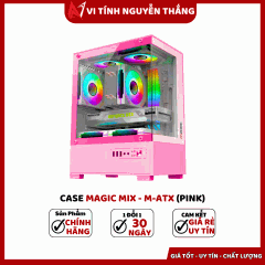 Case MAGIC Mix - M-ATX (PiNK)