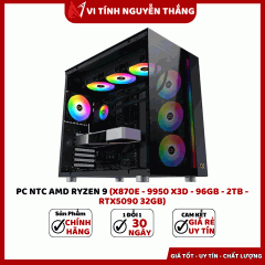 PC NTC AMD RYZEN 9 (MSI X870E - 9950 X3D - 96GB - 2TB -  RTX5090 32GB)