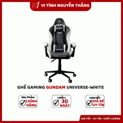 GHẾ GAMING GUNDAM UNIVERSE-WHITE