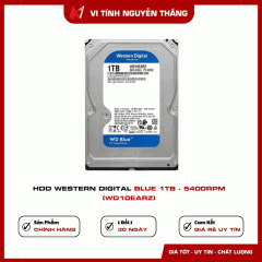HDD Western Digital Blue 1TB - 5400RPM (WD10EARZ)