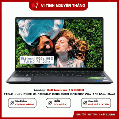 Laptop Dell Inspiron 15 3530 (15.6 inch/ FHD/ i5-1334U/ 8GB/ SSD 512GB/ Win 11/ Màu Đen)