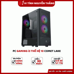 PC GAMING i3 THẾ HỆ 10 COMET LAKE ( H510 - I3 10105F - Ram 16G - SSD 256G - GTX1650 4G - PSU 500W)