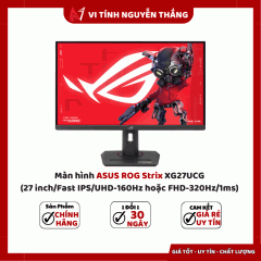 Màn hình ASUS ROG Strix XG27UCG (27 inch/Fast IPS/UHD-160Hz hoặc FHD-320Hz/1ms) 