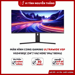 MÀN HÌNH CONG GAMING ULTRAWIDE VSP VG3418QC (34"/ VA/ HDR/ 1Ms/ 180Hz)
