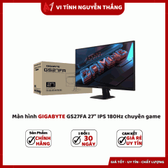 Màn hình GIGABYTE GS27FA 27" IPS 180Hz chuyên game