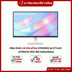 Màn hình LG Ultrafine 27US500-W 27 inch  (27INCH/ IPS/ 4K/ 60Hz/5ms)