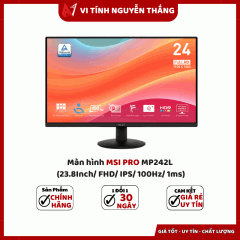 Màn hình MSI PRO MP242L (23.8Inch/ FHD/ IPS/ 100Hz/ 1ms)