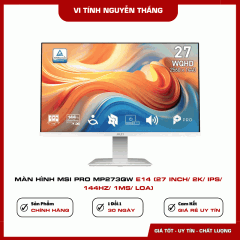 Màn hình MSI Pro MP273QW E14 (27 inch/ 2K/ IPS/ 144HZ/ 1MS/ LOA)