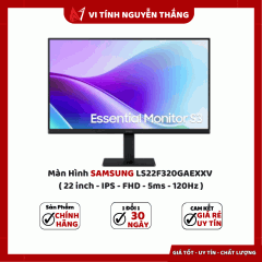 Màn Hình SAMSUNG LS22F320GAEXXV ( 22 inch - IPS - FHD - 5ms - 120Hz )