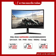 Màn Hình SAMSUNG LS24D366GAEXXV (24 inch - VA - FHD - 4ms - 100Hz - Cong) 
