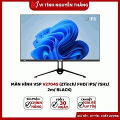 Màn hình VSP V2704S (27 Inch / FHD/ VA/ 75Hz/ 2Ms/ Black)