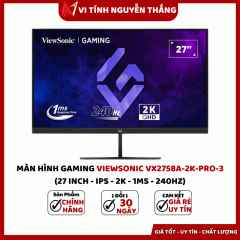 Màn hình Gaming Viewsonic Vx2758A-2K-PRO-3 (27 Inch - IPS - 2K - 1Ms - 240Hz)