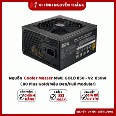 Nguồn Cooler Master MWE GOLD 850 - V2  850W ( 80 Plus Gold/Màu Đen/Full Modular)