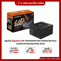 Nguồn Gigabyte GP-UD1000GM PG5 1000W (80 Plus Gold/Full Modular/Màu Đen)