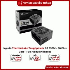Nguồn Thermaltake Toughpower GT 850W - 80 Plus Gold - Full Modular (Black) 