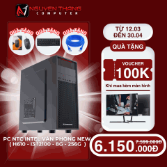 PC NTC INTEL VĂN PHÒNG NEW ( H610 - I3 12100 - 8G - 256G - 350W )