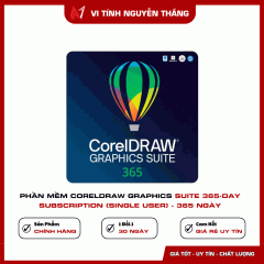 Phần mềm CorelDRAW Graphics Suite 365-Day Subscription (Single User) - 365 ngày